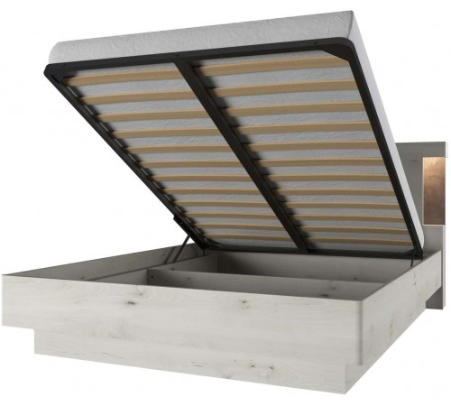 Двуспальная кровать Бьёрк 160 P с подъемным механизмом