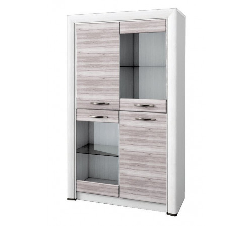 Шкаф-витрина для посуды Оливия 2V2D