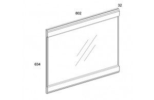Зеркало навесное Torino