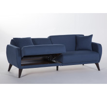 Трехместный Диван-кровать Flexy Флекси (синий)