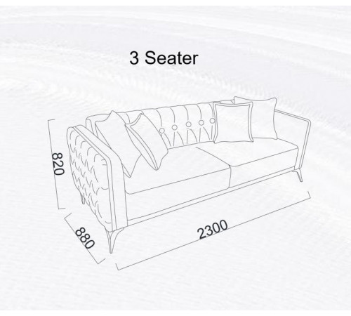 Трехместный диван-кровать Валеско (Valesco) Беллона