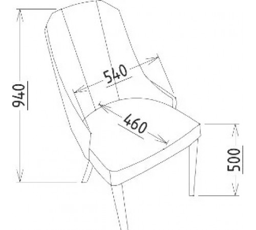 Комплект стульев Gravita (Гравита) GRAV-16-02