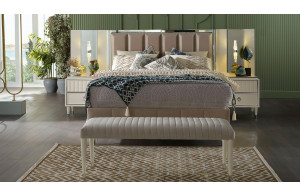 Кровать Gravita (Гравита) GRAV-26 слоновая кость