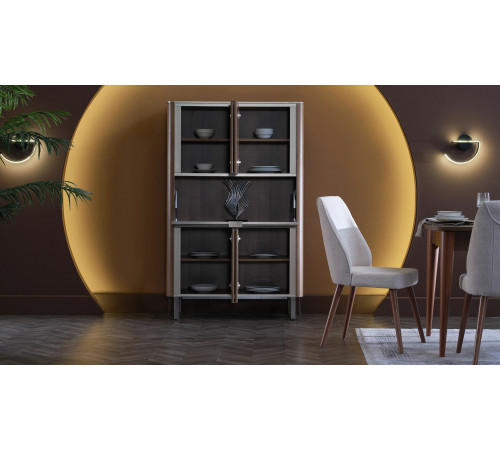 Витрина Двухдверная Миранте (Mirante) MINT-13