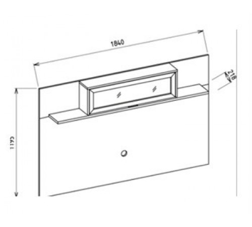 Стенка под ТВ Палвин PALV-15а