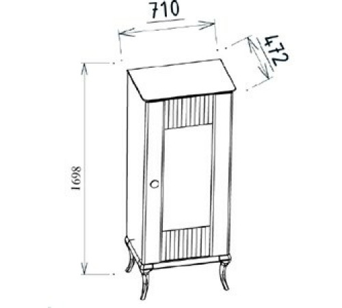 Витрина Песаро (PESARO) PESR-12