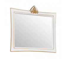 Зеркало  в гостиную Стелла (белый золото)