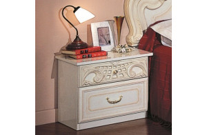 Прикроватная тумба Роза (беж)