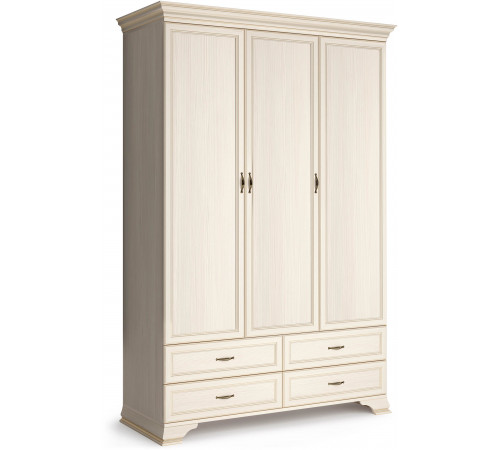 Шкаф Сиена 3-х дверных (Бодега Белый)