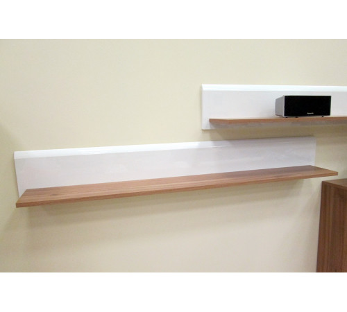 Модульная мебель для гостиной Леонардо белый глянец композиция 1