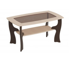 Журнальный стол со стеклянной столешницей в гостиную №15