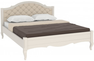 Двуспальная кровать Авиньон MUR-111-01/1 с каретной стяжкой