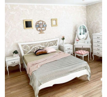 Двуспальная кровать Лиана MUR-114-01 (коса патина)