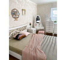 Двуспальная кровать Лиана MUR-114-01 (коса патина)