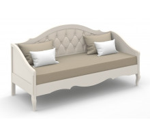 Односпальная кровать Анджелика MUR-115-01/1 с каретной стяжкой