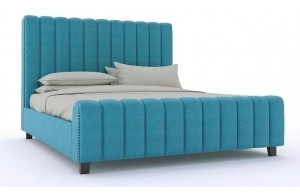 Двуспальная кровать Гомер MUR-IK-GOMER с мягкой спинкой