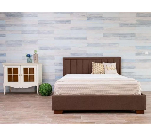 Односпальная кровать Лайм MUR-IK-LIME с мягкой спинкой