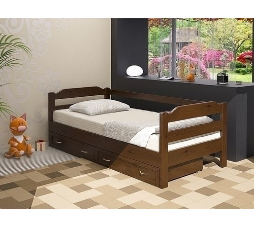 Односпальная кровать Малютка MUR-KK-MALUT с ящиками