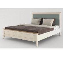 Двуспальная кровать Римини MUR-118-01/1 с мягкой вставкой