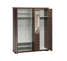 Четырехстворчатый шкаф для одежды СК-8 (ОРТ) Кантри с зеркалом