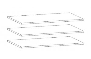 Угловой шкаф для одежды СМ-14 Мале с зеркалом