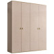 Четырехстворчатый шкаф для одежды Rimini РМШ2/4 (латте)