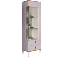 Шкаф витрина Rimini РМВ1-1С правая(слоновая кость)