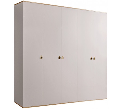 Пятистворчатый шкаф для одежды Rimini РМШ2/5 (слоновая кость)