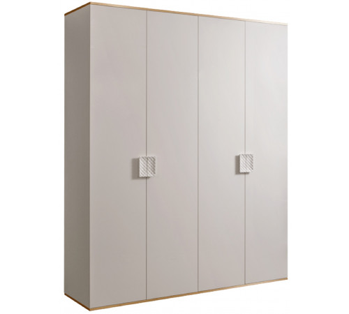 Четырехстворчатый шкаф для одежды Diora ДШ2/4 (слоновая кость)