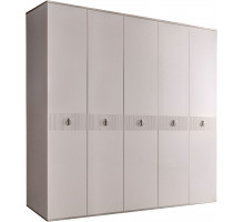 Пятистворчатый шкаф для одежды Rimini Solo РМШ2/5 (s) (слоновая кость)