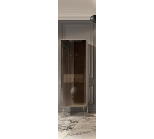 Витрина для гостиной Богемия Фарфале (Bogemia Farfalle) БМВ1-1С(Fa)