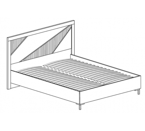 Двуспальная кровать 180х200 Родос 136