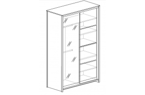 Шкаф-купе Гранж 980