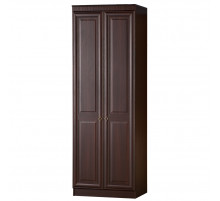 Двустворчатый шкаф для одежды Инна 615 темный